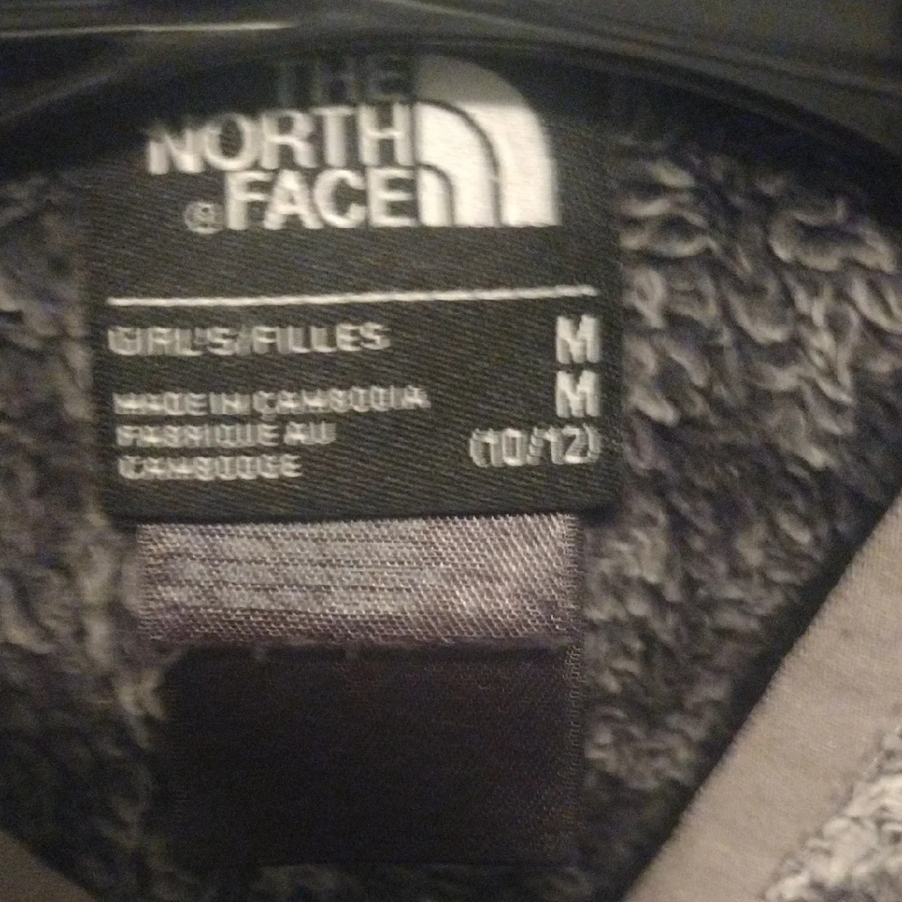 The North Face Gray Diamond Pattern Jacket